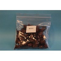 TMG Genuine MixPac Temporary Cement Mixing Tips Brown 1:1, 25/bag 